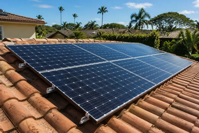 Installation de panneaux solaires à Tursac